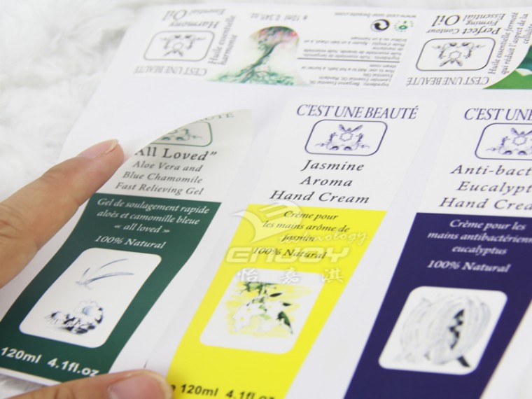 亮白PET標(biāo)簽