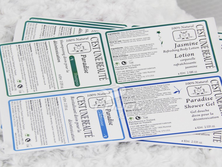 亮白PET標(biāo)簽